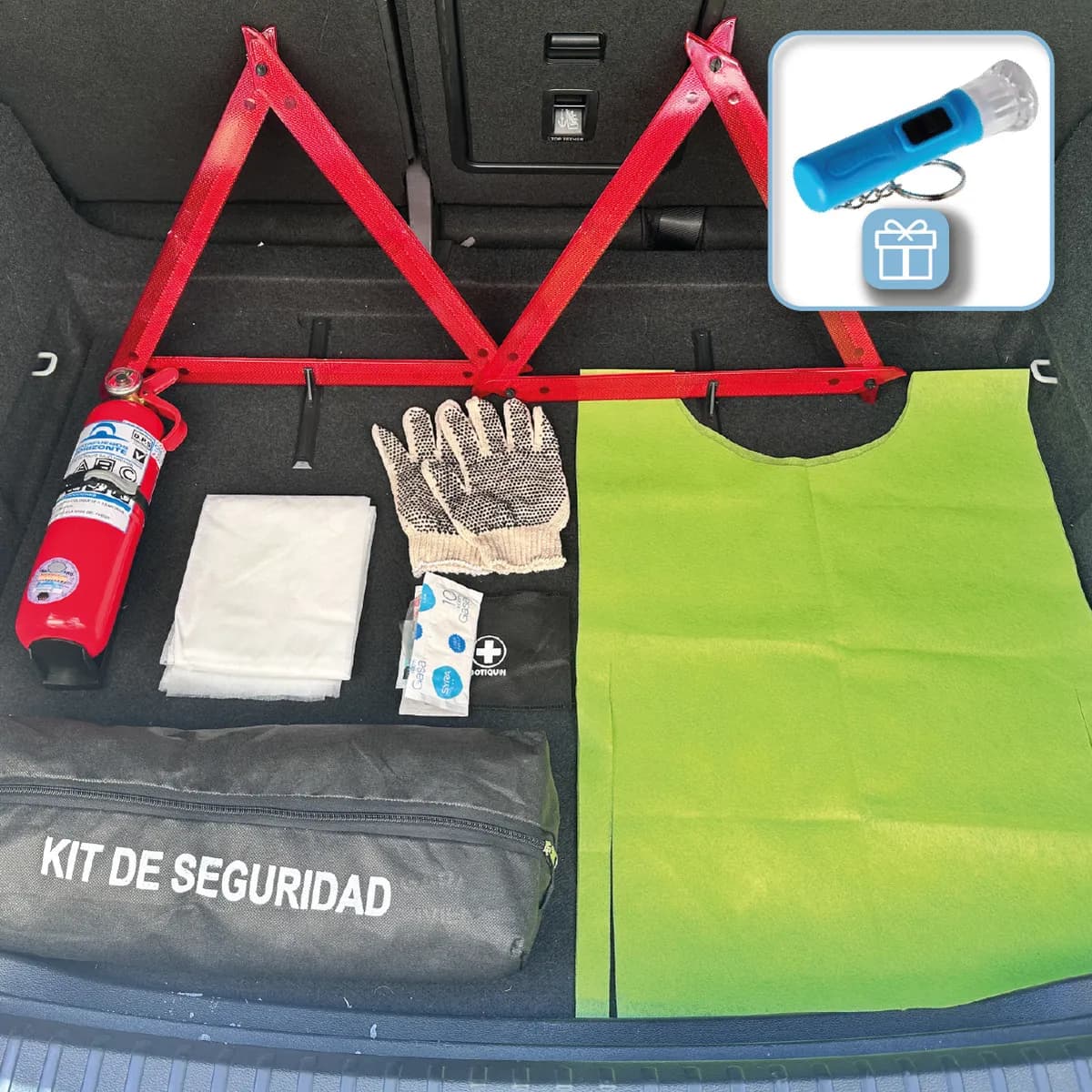Kit Reglamentario De Seguridad Para Auto