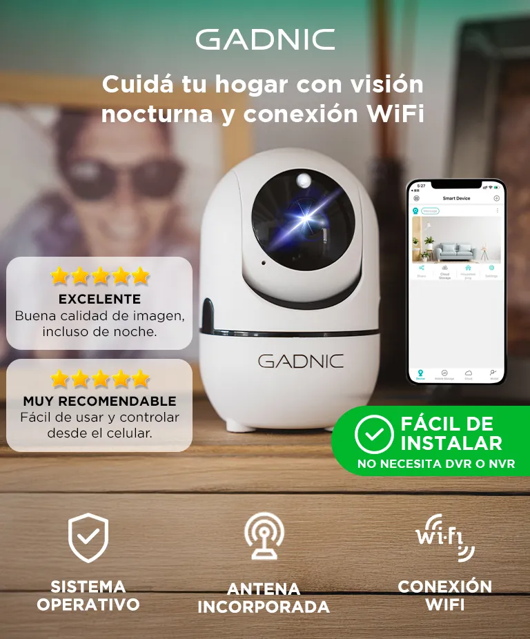 Cámara De Seguridad Wifi